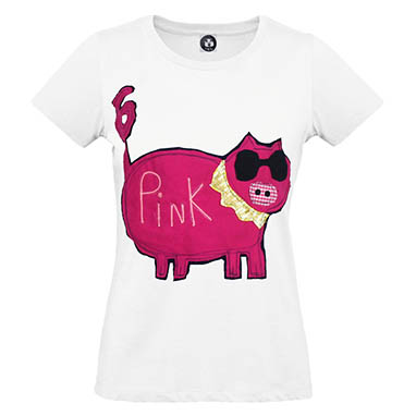 Sizilien - Mode - Filly Biz - T-Shirt - Schweinchen