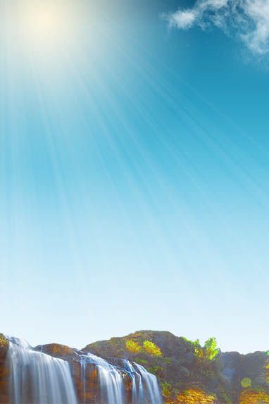 Sizilien ☀+ Winterurlaub und Überwintern - Der Wasserfall von Corleone