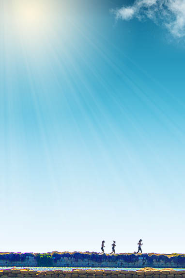 Sizilien ☀+ Winterurlaub und Überwintern - Jogger bei Trapani