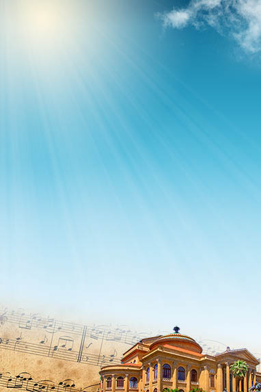 Sizilien ☀+ Winterurlaub und Überwintern - Das Teatro Massimo in Palermo