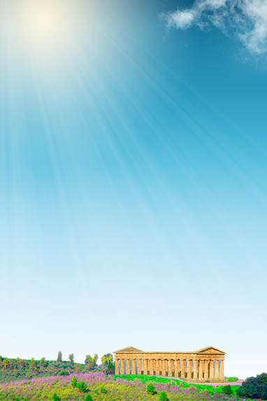 Sizilien ☀+ Winterurlaub und Überwintern - Der Tempel von Segesta