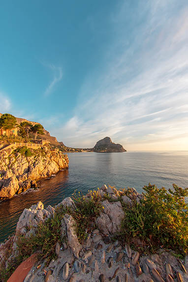Sizilien - Santa Flavia/Sant'Elia - Capo Zafferano im morgendlichen Licht