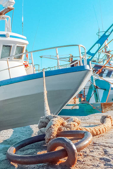 Sizilien - Anleger im Hafen von Porticello