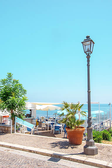 Sizilien - Santa Flavia/Sant'Elia - Eingang zur Bar