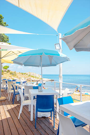 Sizilien - Santa Flavia/Sant'Elia - Strandbar